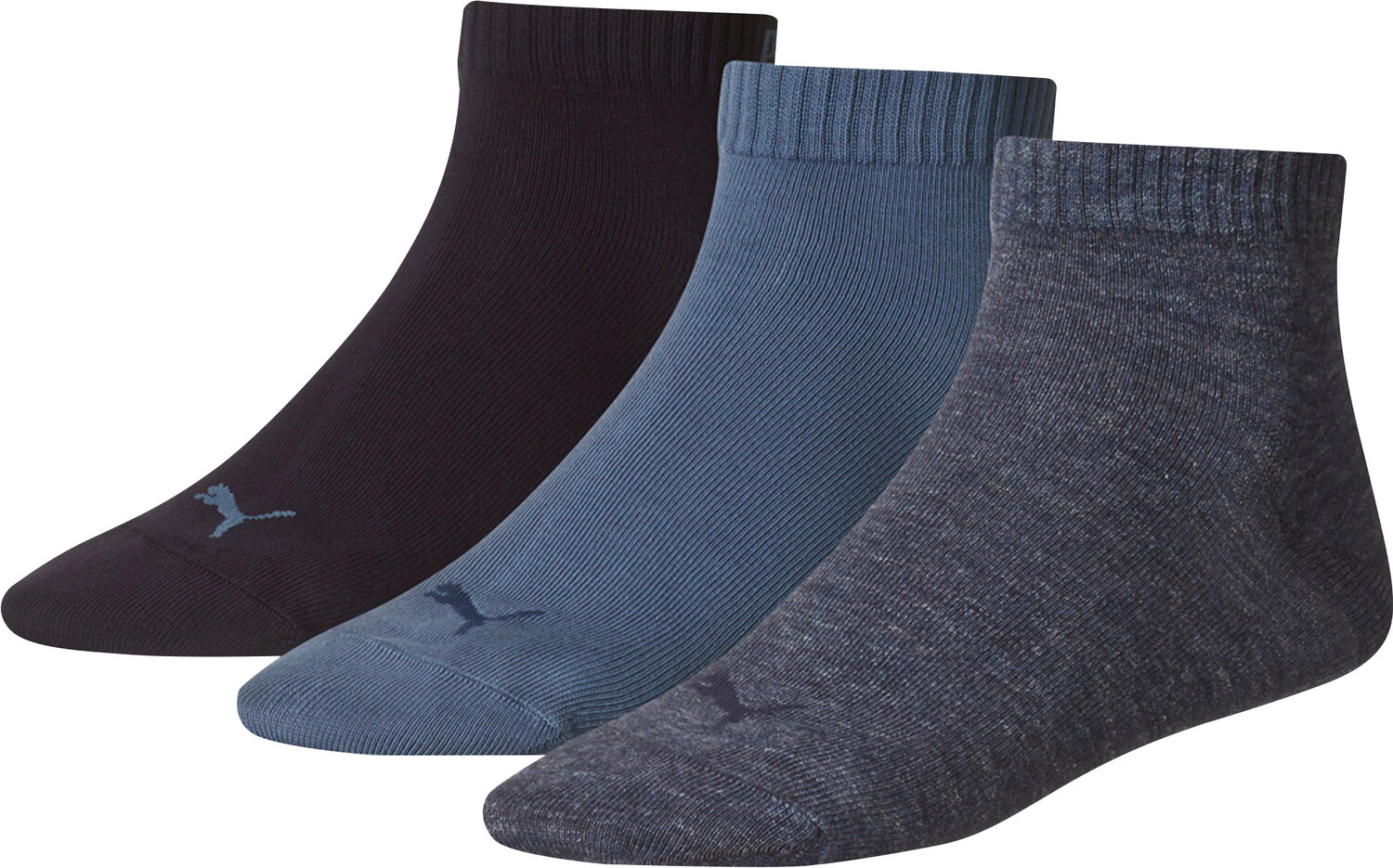 

Носки Puma Socks Unisex 3 шт, цвет marine/blau