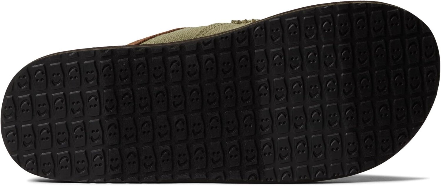 Лоферы You Got My Back Soft Top Hemp Sanuk, цвет Army — фото 3