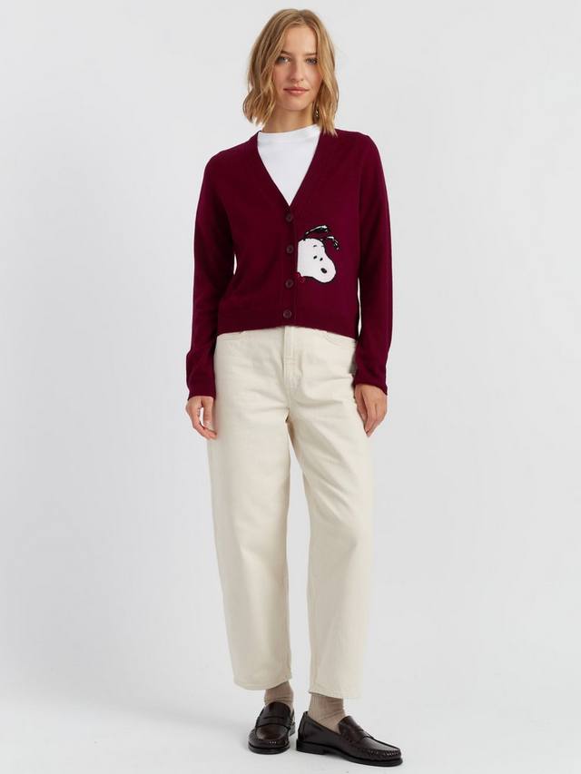 

Кардиган Snoopy Peak A Boo Wool Rich Chinti & Parker, Claret