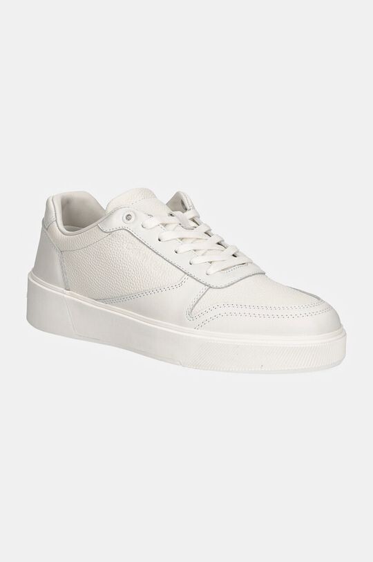 

Кожаные кроссовки LOW TOP LACE UP BSKT LTH Calvin Klein, белый