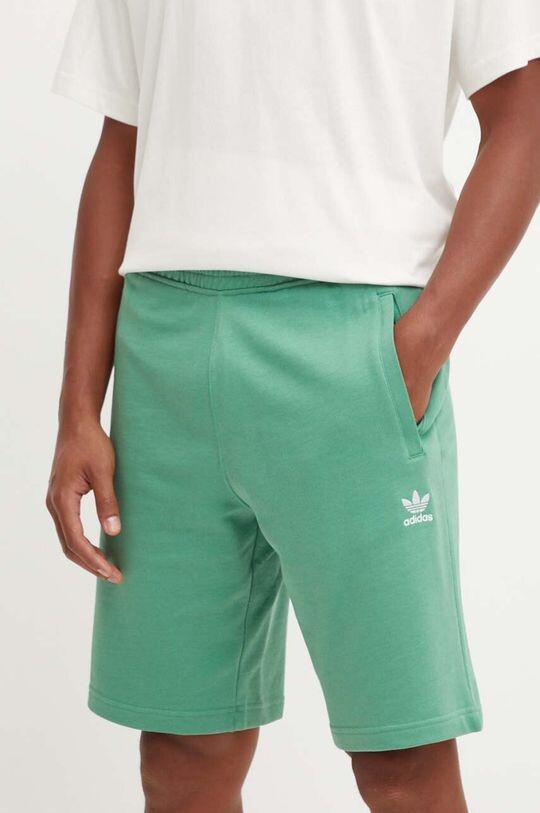 

Хлопковые шорты adidas Originals, зеленый