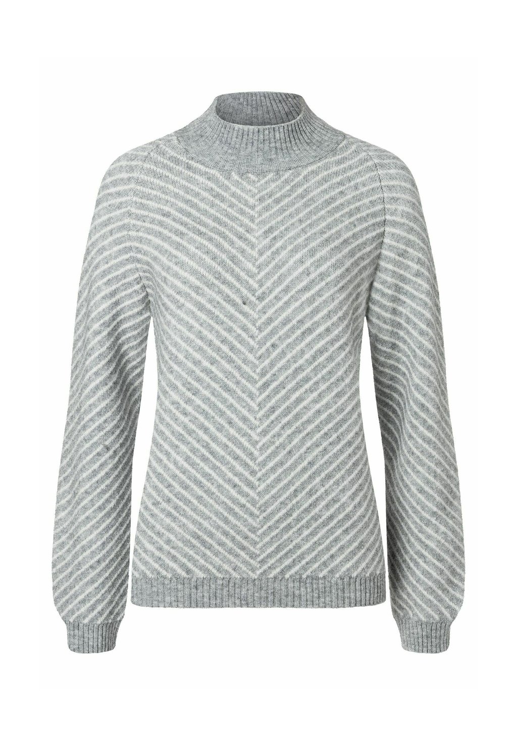 

Джемпер WITH DART-STRIPES More & More, серый
