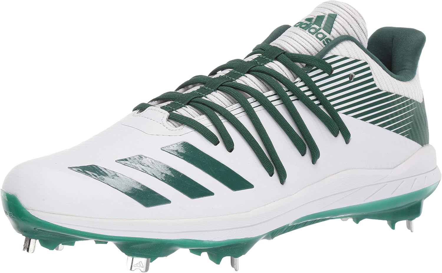 

Бейсбольные бутсы для мужчин Adidas Afterburner 6, белый/зеленый