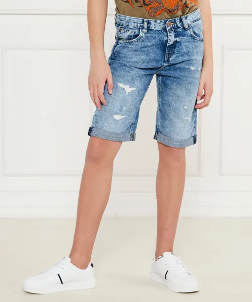 

Джинсовые шорты Regular fit Guess, синий