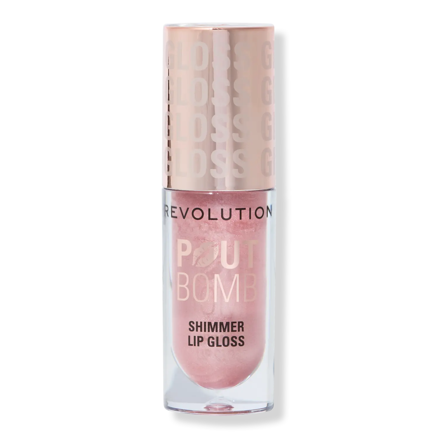 

Блеск для губ Pout Bomb Shimmer Gloss Revolution Beauty, Shine Pink