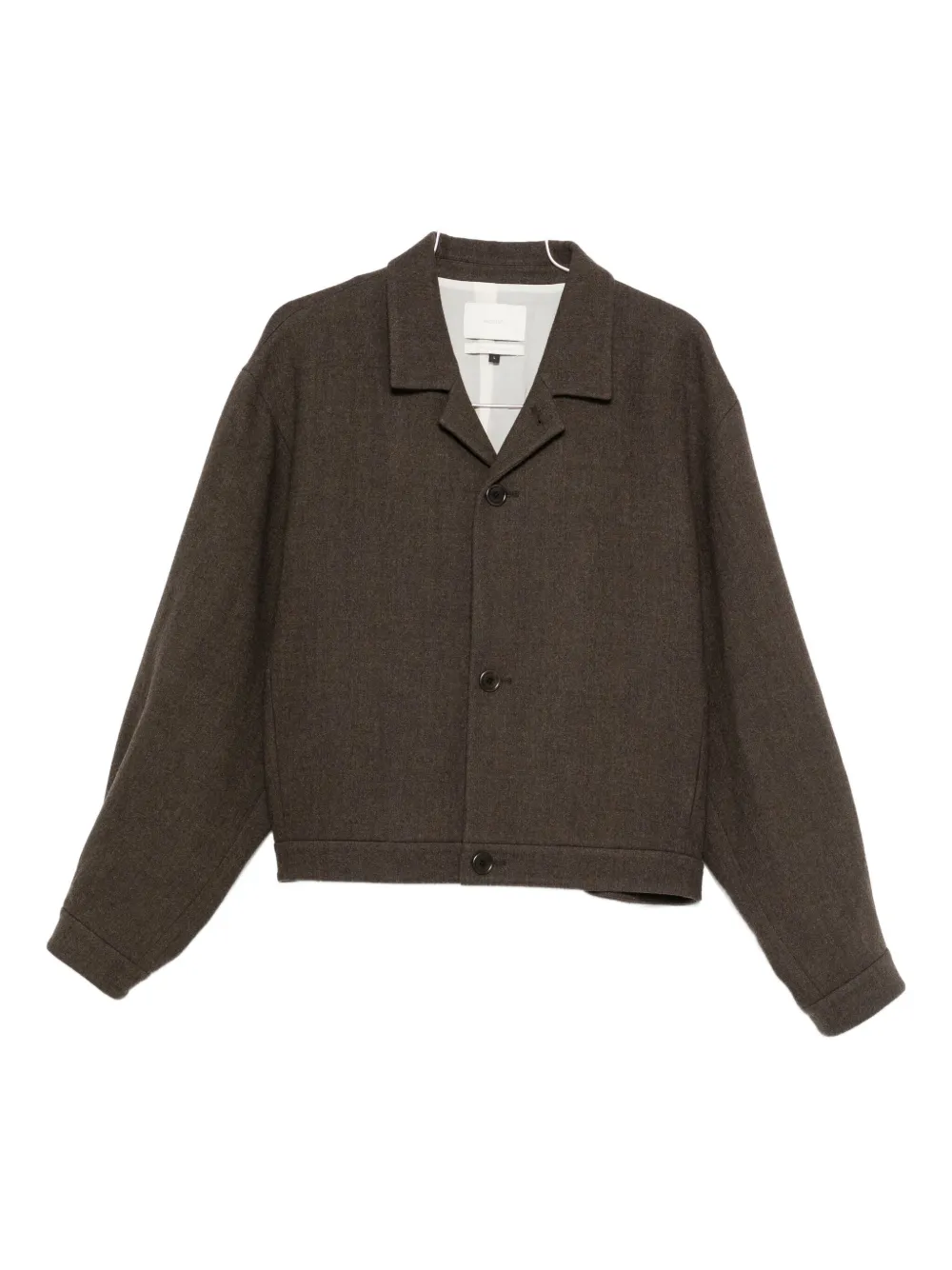 

Рубашка-куртка на пуговицах Amomento, коричневый