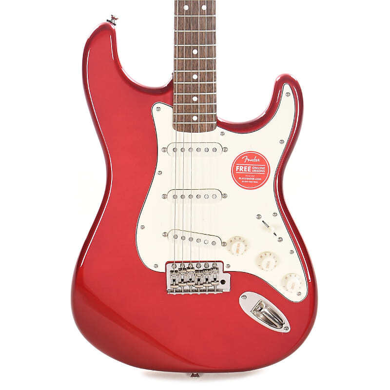 

Электрогитара Squier Classic Vibe 60S Stratocaster Electric Guitar Candy Apple Red
