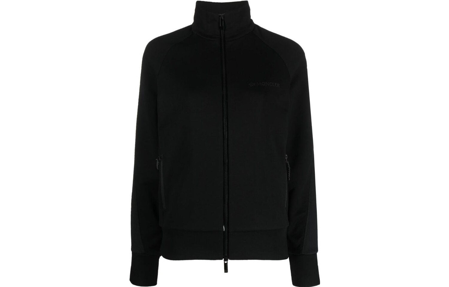 

Куртка женская Moncler с вышитым логотипом, черный