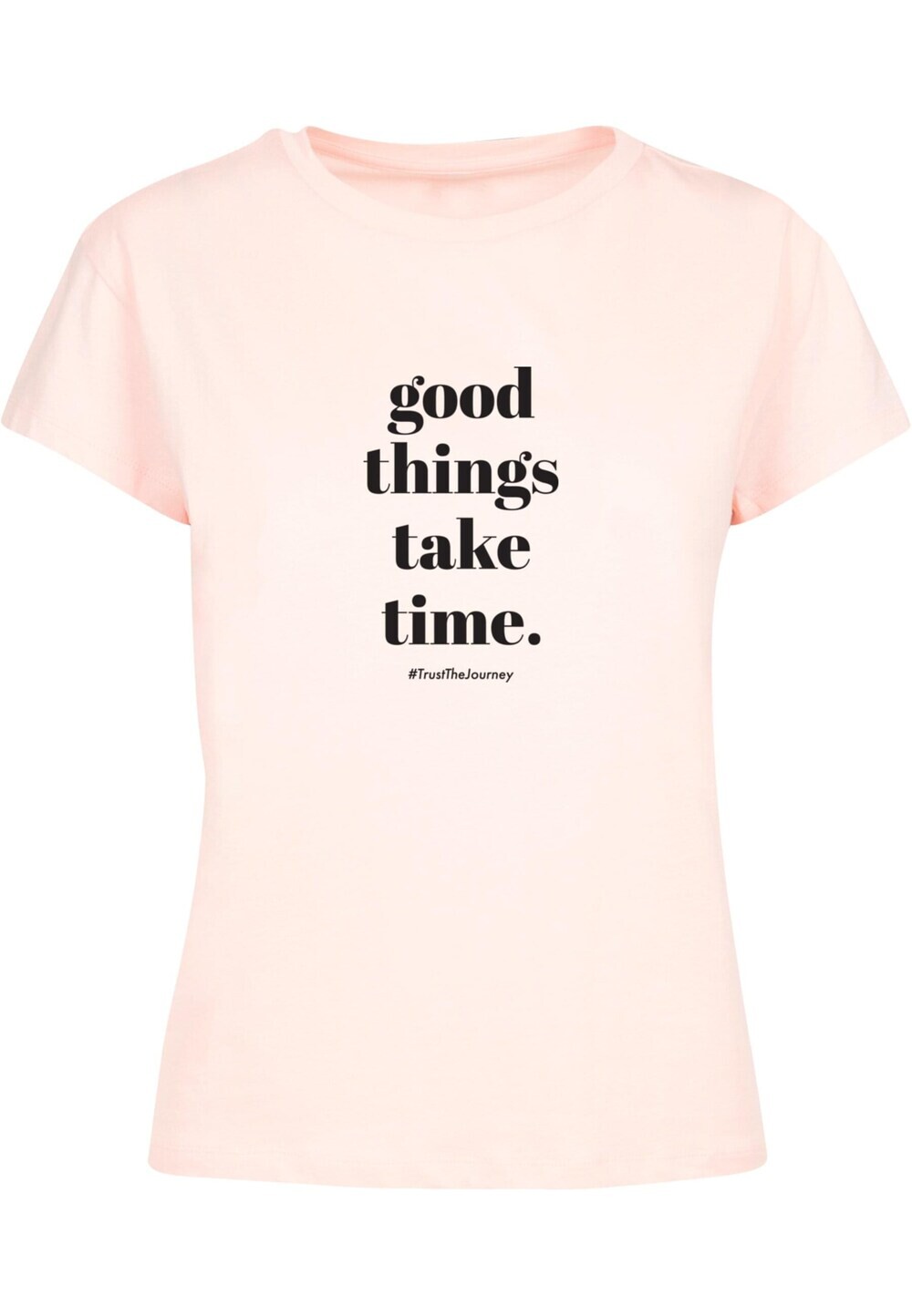 

Рубашка Merchcode Good Things Take Time, розовый