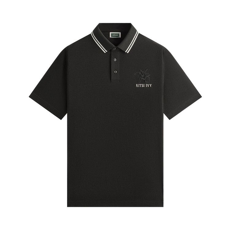 

Поло Kith Ivy Tipped Polo, Black
