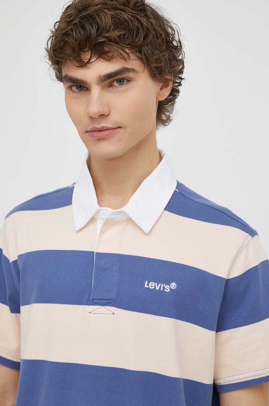 

Хлопковая рубашка-поло Levi's, роза