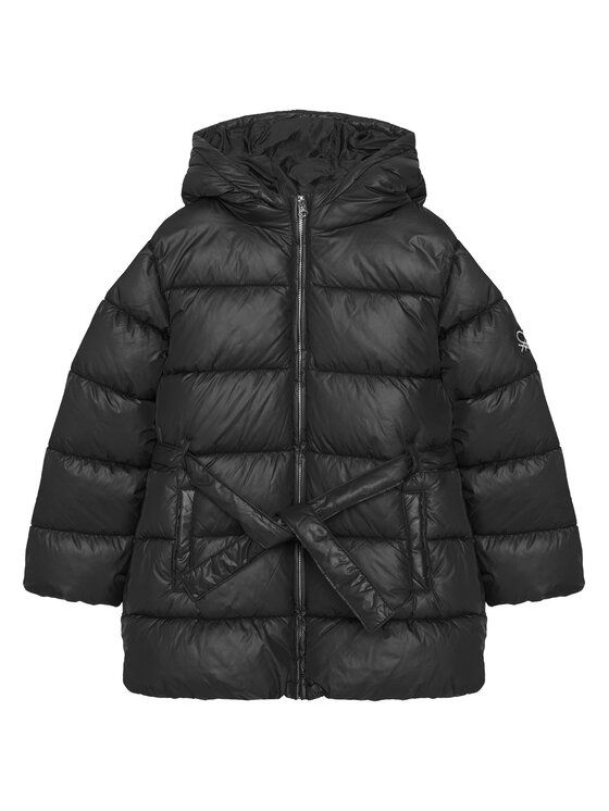 

Зимняя куртка regular fit 2NQRCN06O United Colors Of Benetton, черный