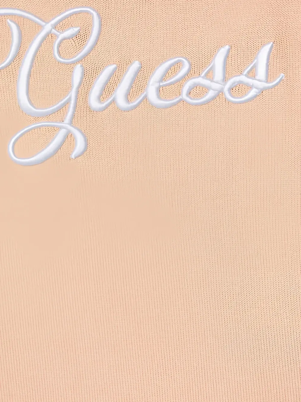 Комбинезон с капюшоном и вышивкой GUESS Kids, бежевый — фото 4