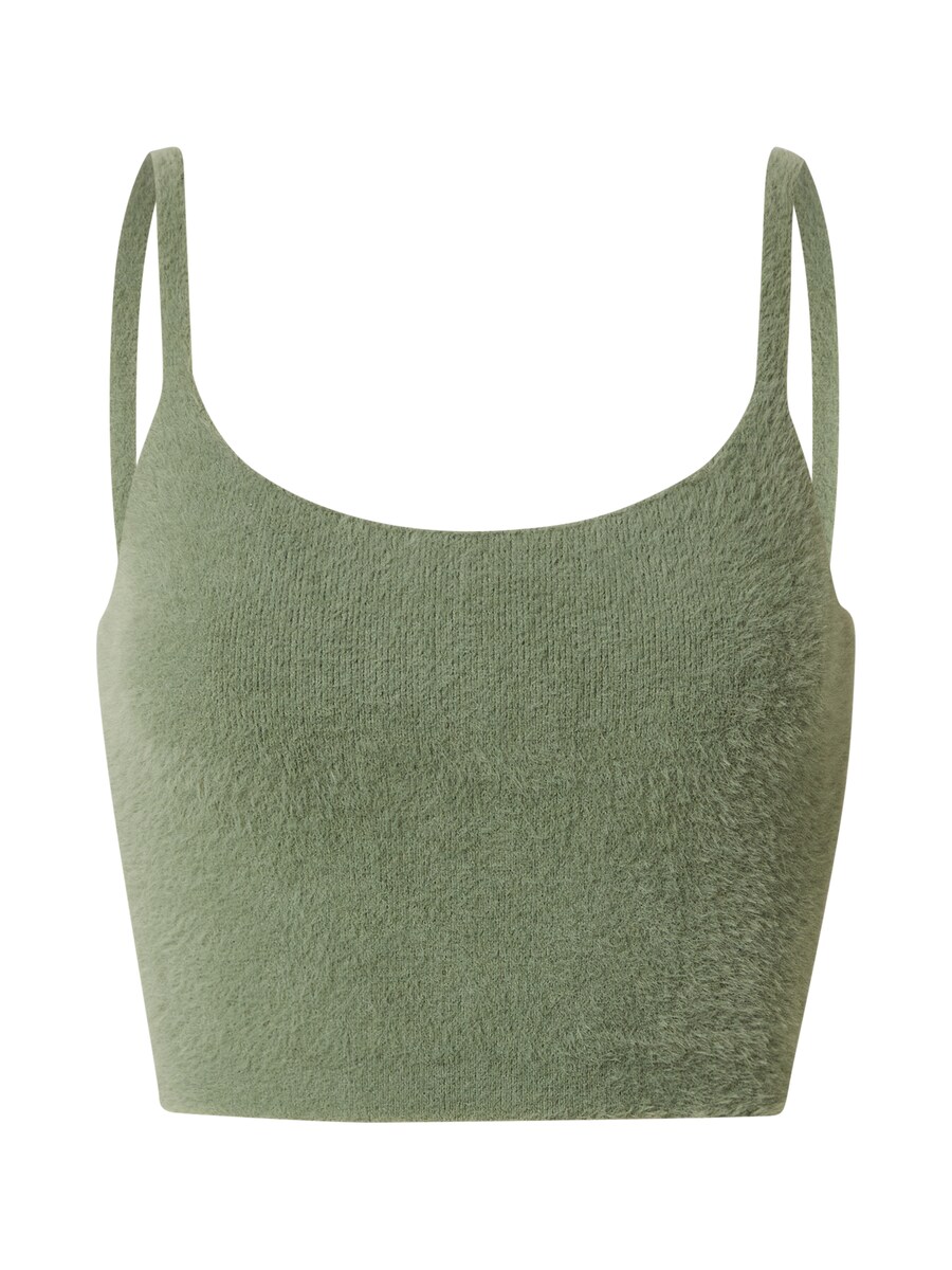 

Вязаный топ ABOUT YOU x Laura Giurcanu Knitted Top Mona, зеленый