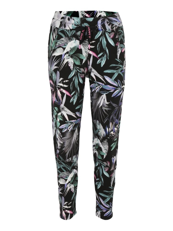 

Леггинсы Betty Barclay Joggingpant mit elastischem Bund, цвет Schwarz/Pink