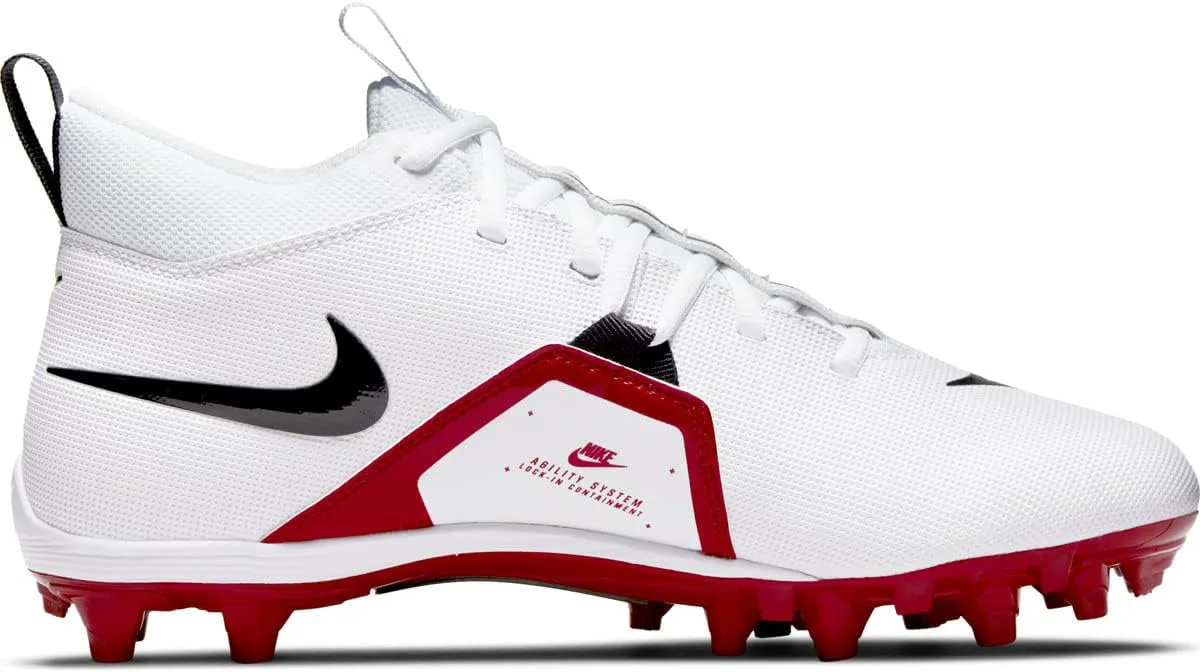 

Футбольные бутсы Nike Men's Alpha Menace Varsity 3, белый/красный