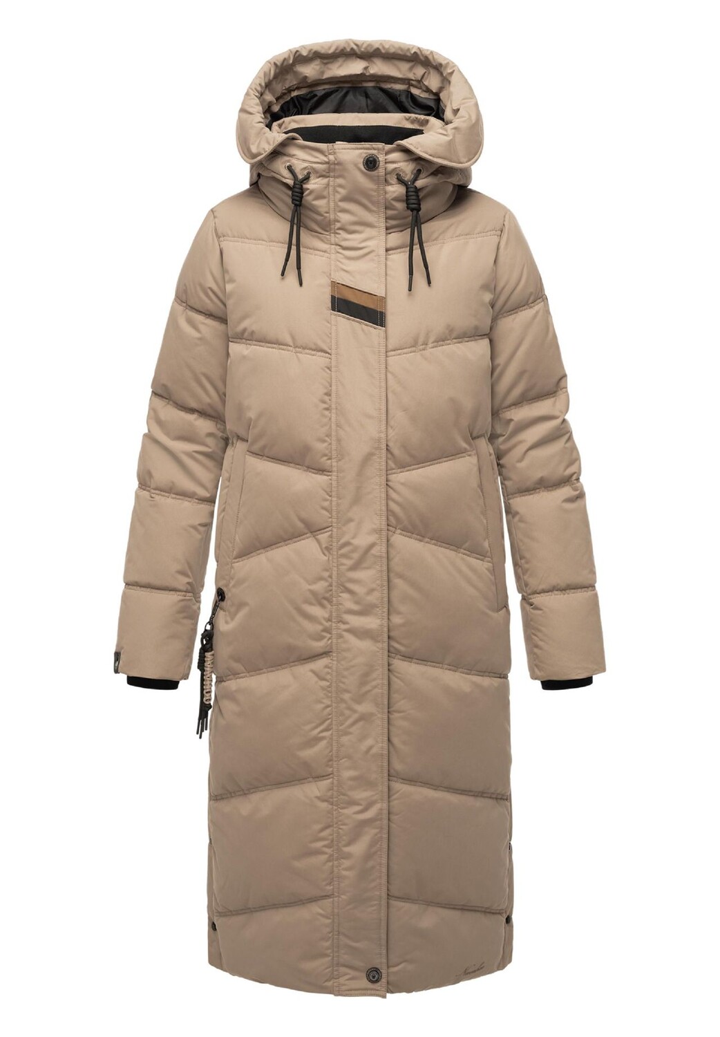 

Стеганое пальто Кушельмаузи NAVAHOO, цвет Taupe Grey