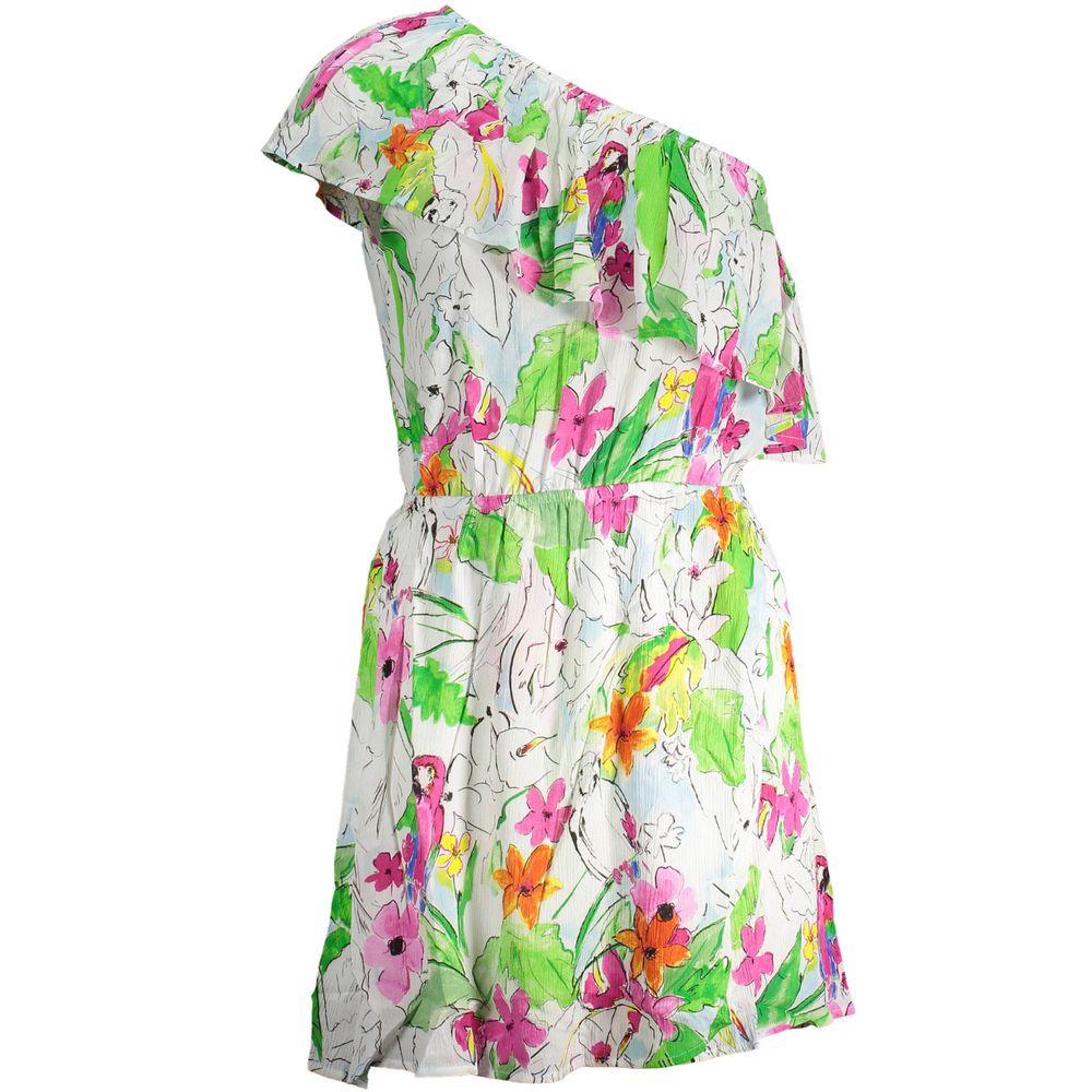 

Белое вискозное женское платье Desigual