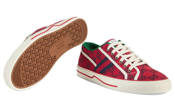 Кроссовки GUCCI Tennis 1977 Shoes 'Red', красный — фото 4