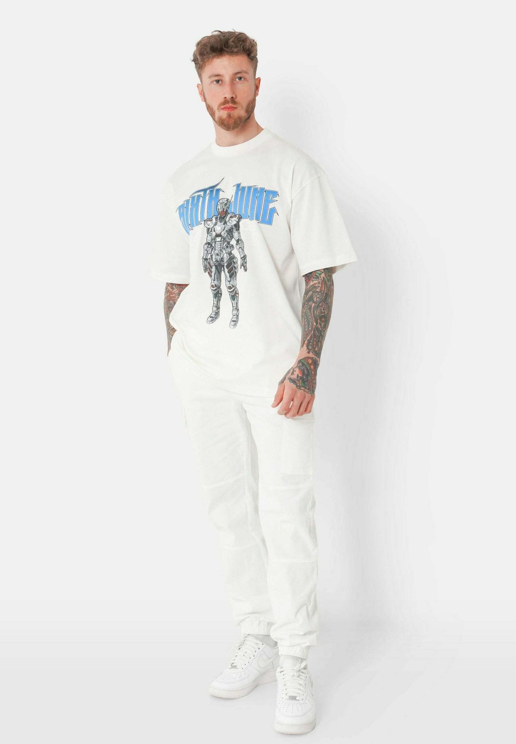 

Футболка с принтом Sixth June, белый