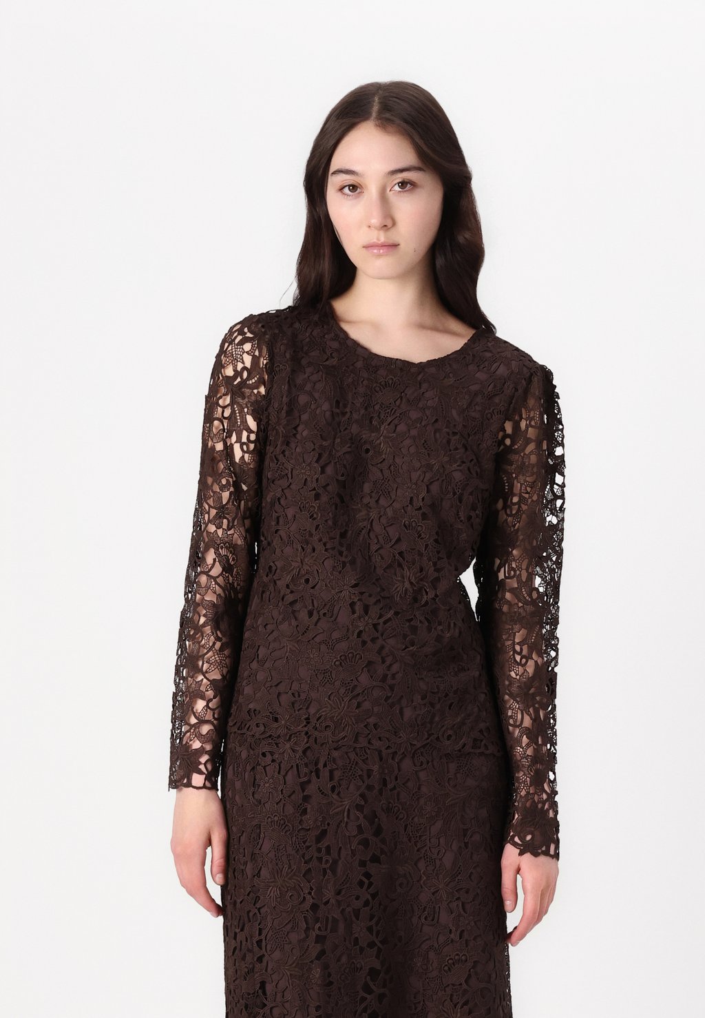 

Блуза SAGO WINI BLOUSE Bruuns Bazaar, темно-коричневый