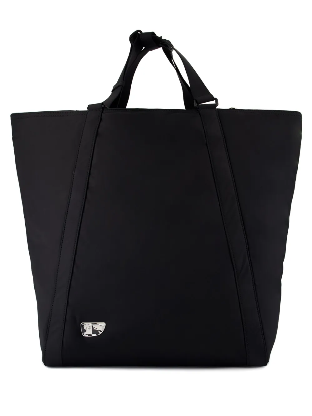 

Сумка-тоут Shield Field Burberry, черный