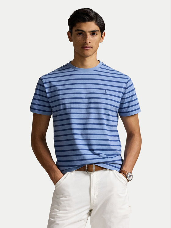 

Футболка облегающего кроя на заказ 710938134009 Polo Ralph Lauren, синий