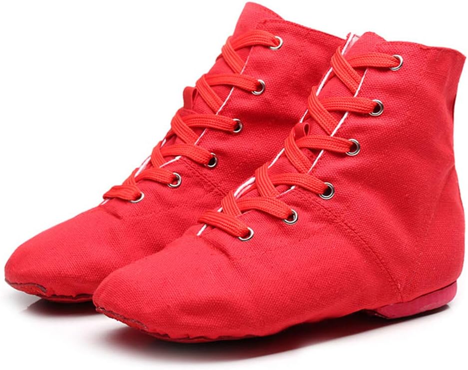 

Туфли для джазового танца SWDZM без шнурков (для взрослых/детей) US-TJ-Jazz, красный