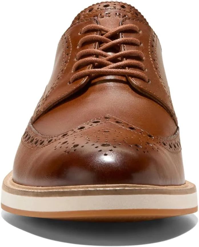 Мужские оксфорды Cole Haan Morse Grand Wingtip, слоновая кость — фото 2