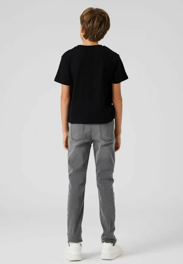 Джинсы Two Soon, модель Slim fit, цвет средне-серый деним — фото 2