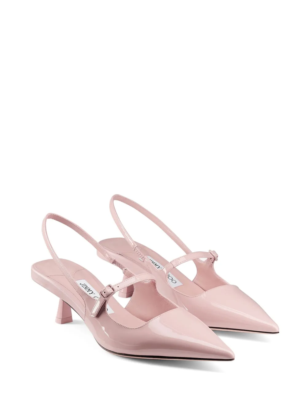 Босоножки Didi 45 с ремешком на пятке JIMMY CHOO, розовый — фото 2