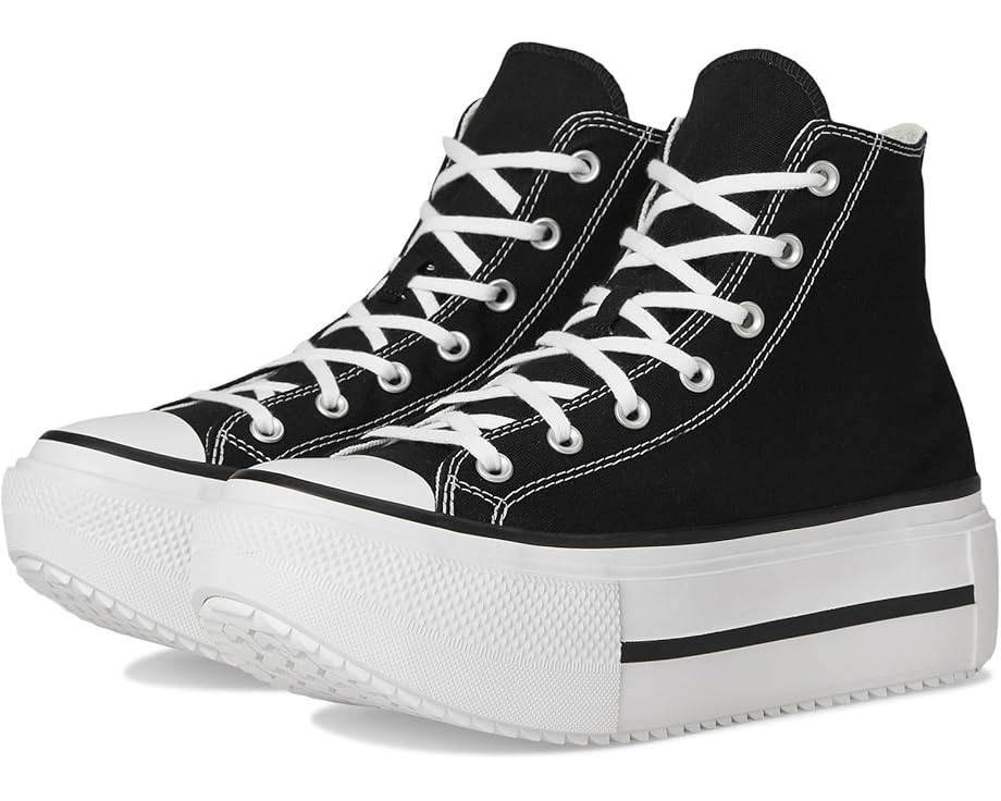 Кроссовки Converse Chuck Taylor All Star Lift Double Stack, цвет Black/White/Black