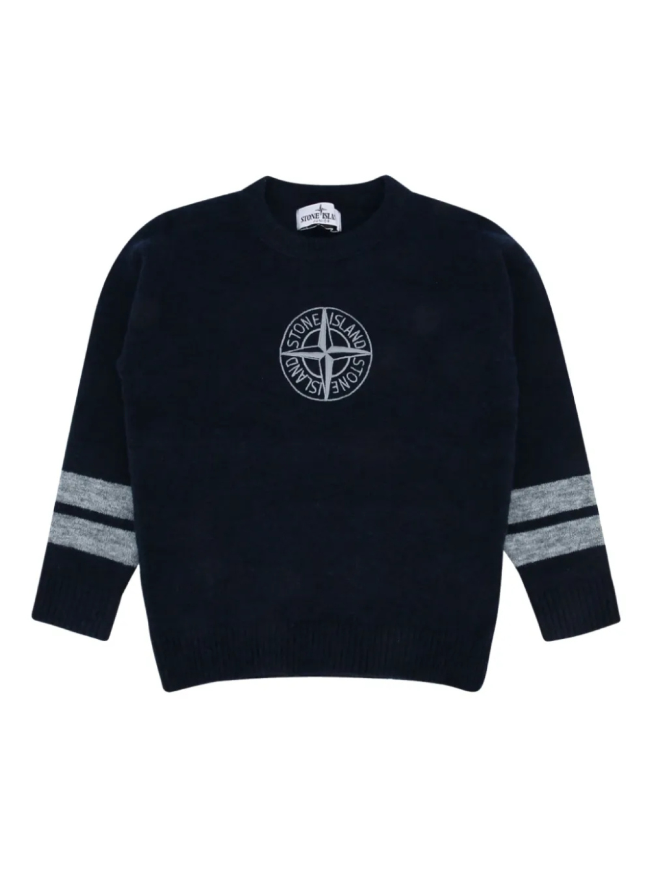 

Свитер Stone Island Junior с мотивом «Компас», синий