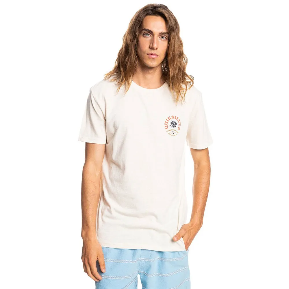 

Футболка с коротким рукавом Quiksilver Simple Script, белый