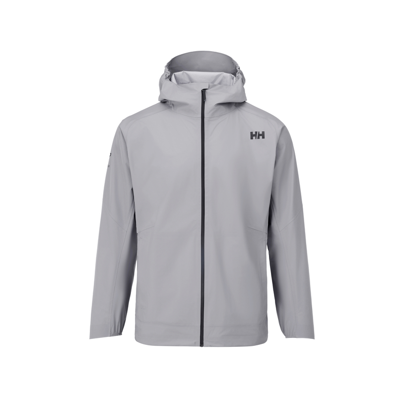 

HELLY HANSEN Ветровка HP водонепроницаемая и дышащая унисекс, Gray — Men's