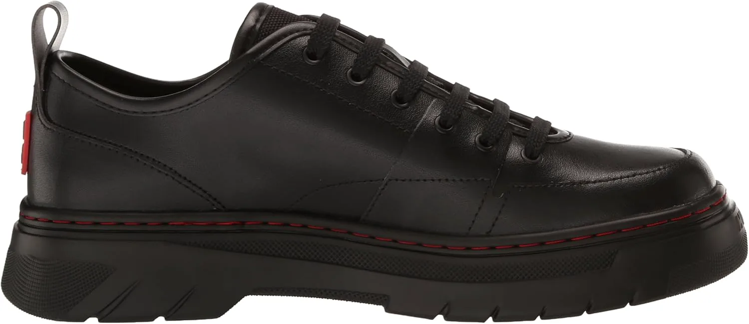 Туфли HUGO Men's Hybrid Lace Up Oxford Shoe, черный — фото 4