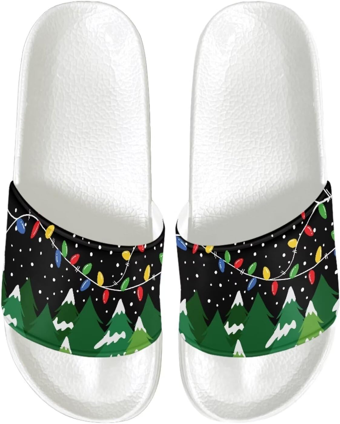 

Мужские шлепанцы с подушкой, нескользящие белые банные шлепанцы, широкий размер, плоские обувь из EVA, быстро сохнущие, с открытым носком, пляжные и повседневные шлепанцы Psesaysky