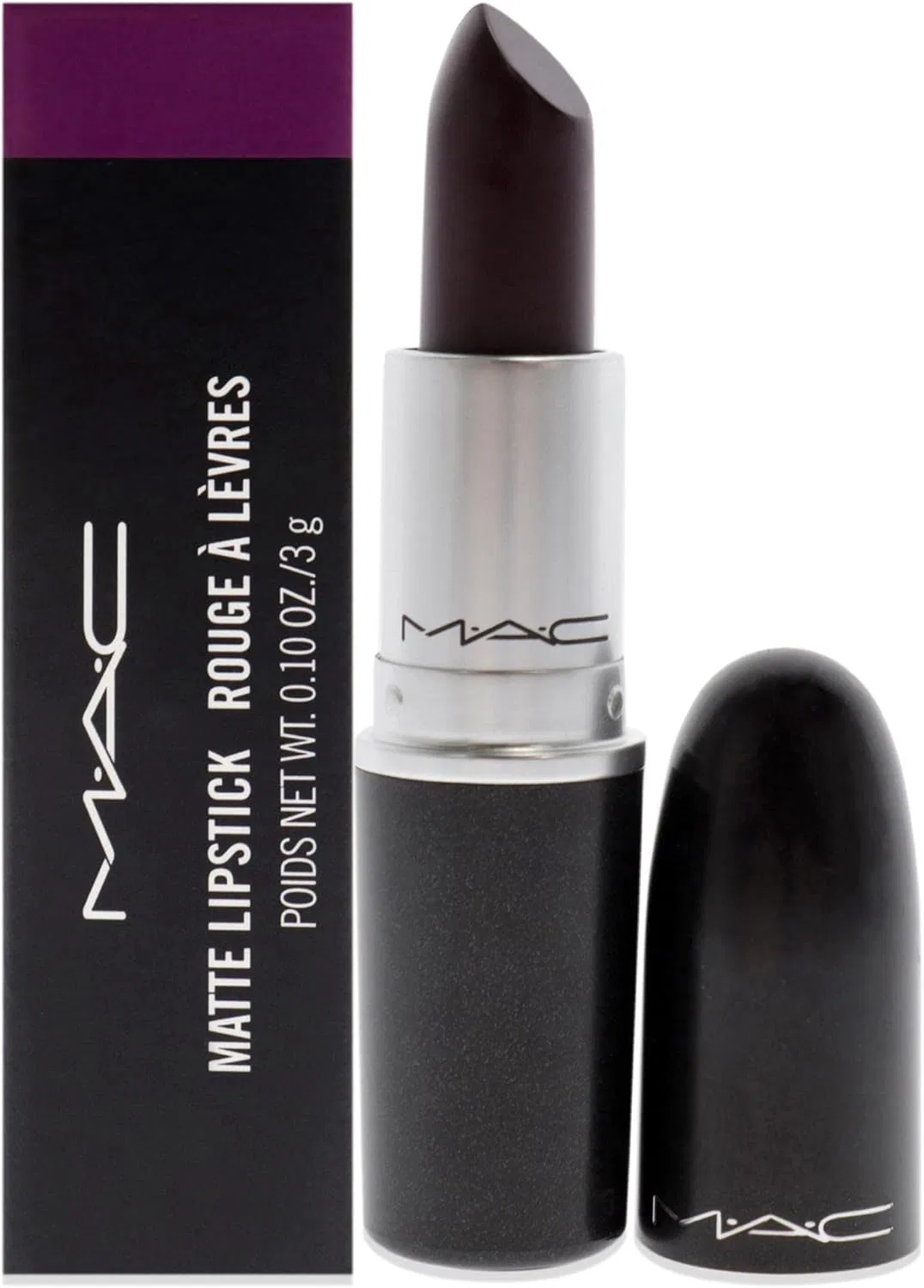 Матовая помада Smoked Purple MAC, 3 г