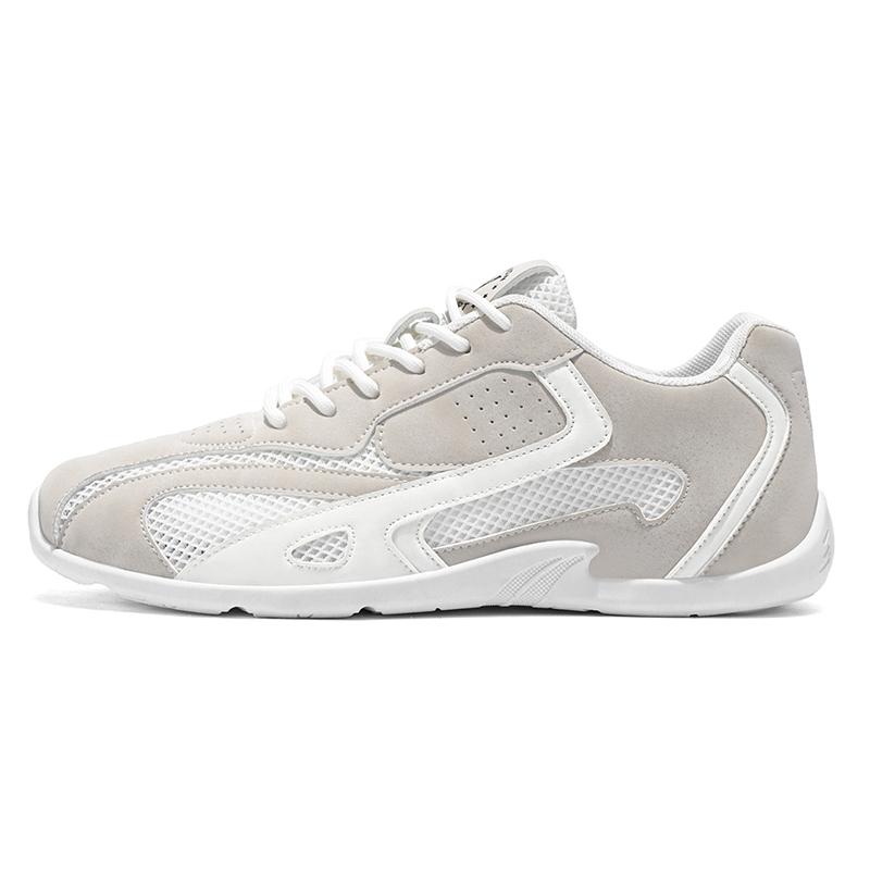 

Grumpy ram Дышащие кроссовки мужские низкие белые, цвет White