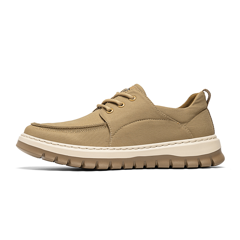 

G.N.SHIJIA Дышащие легкие низкие повседневные туфли мужские желтые, цвет Yellow