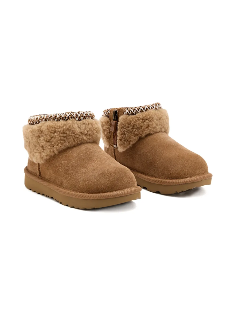 

Ботинки на молнии Ugg Kids, коричневый