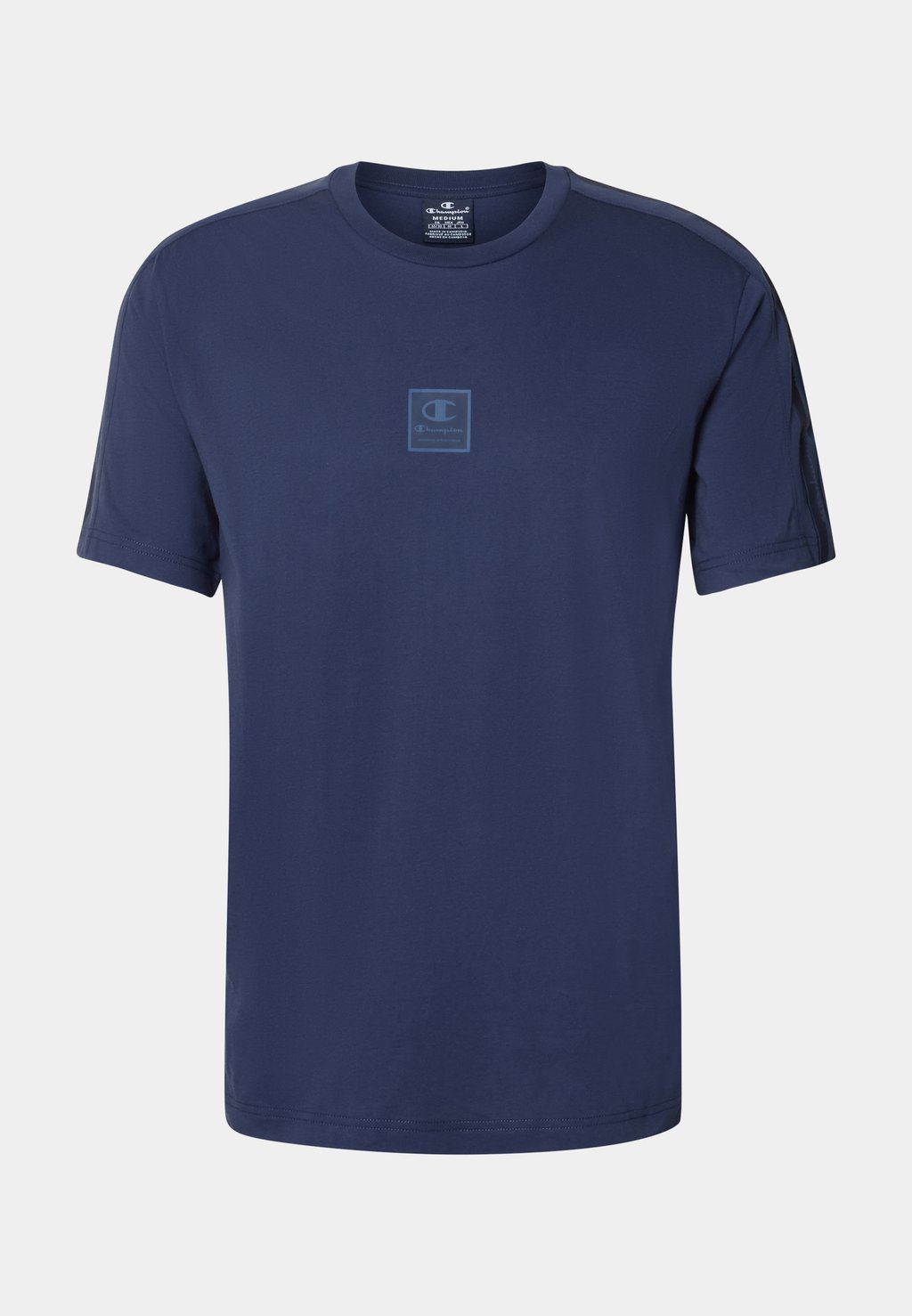 

Футболка с принтом CREWNECK SMALL LOGO Champion, темно-синий