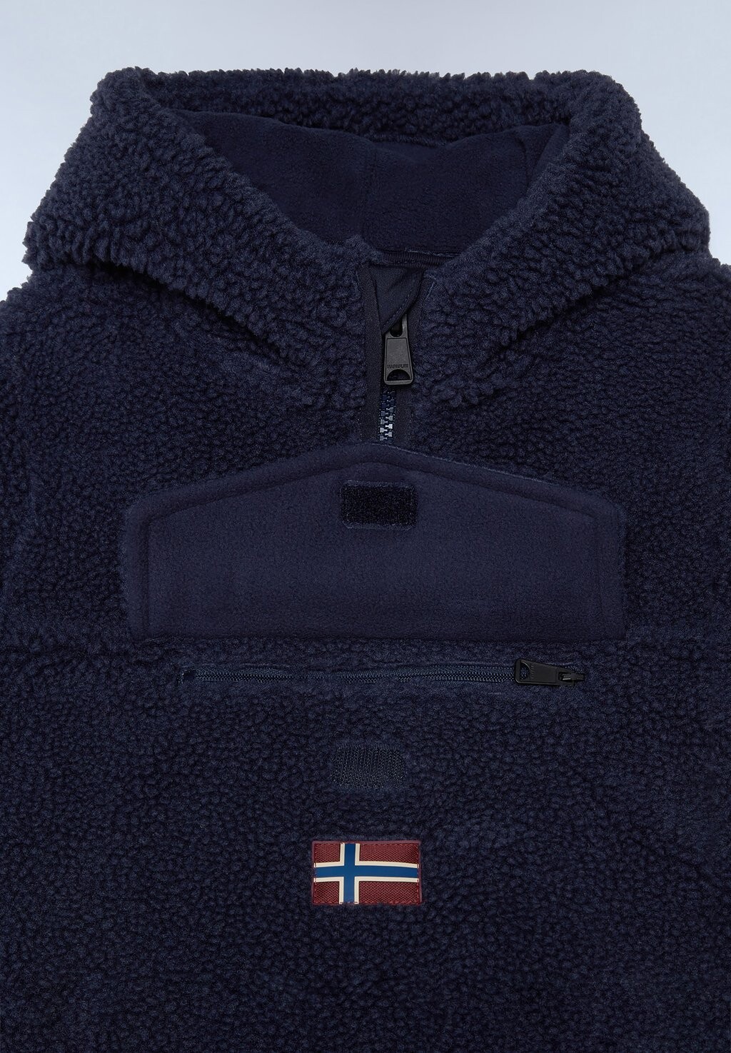 

Флисовая куртка K T BURGEE HZH 1 Napapijri, темно-синий