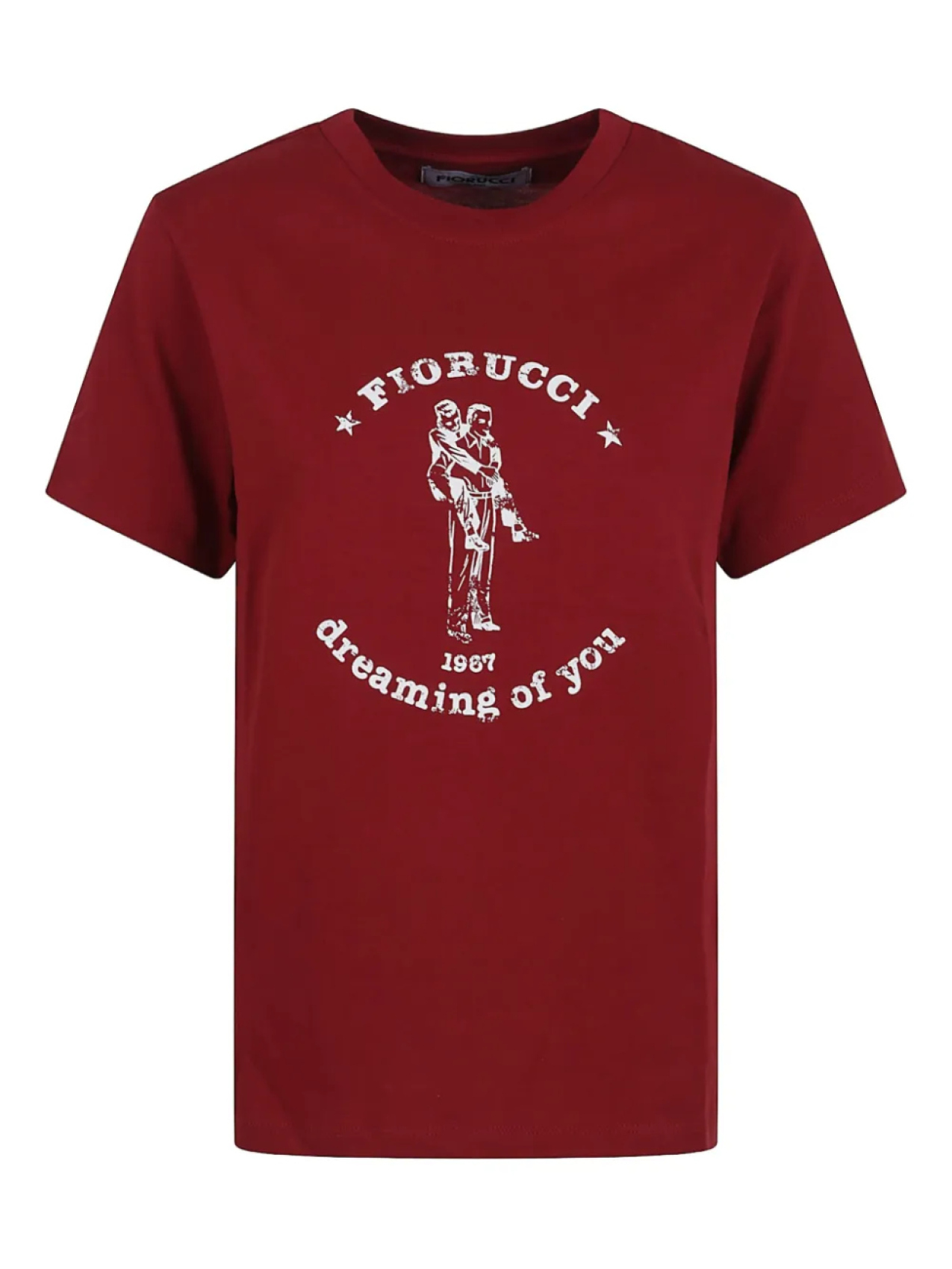 

Футболка «Мечтая о тебе» Fiorucci, красный