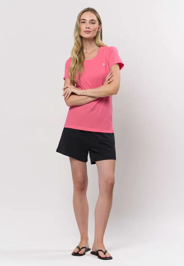 Простая футболка uwamy U.S. Polo Assn., Pink Lemonade — фото 2