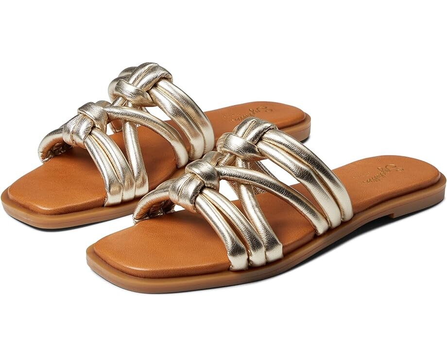 

Сандалии Seychelles Sun-Kissed, цвет Gold Metallic V-Leather