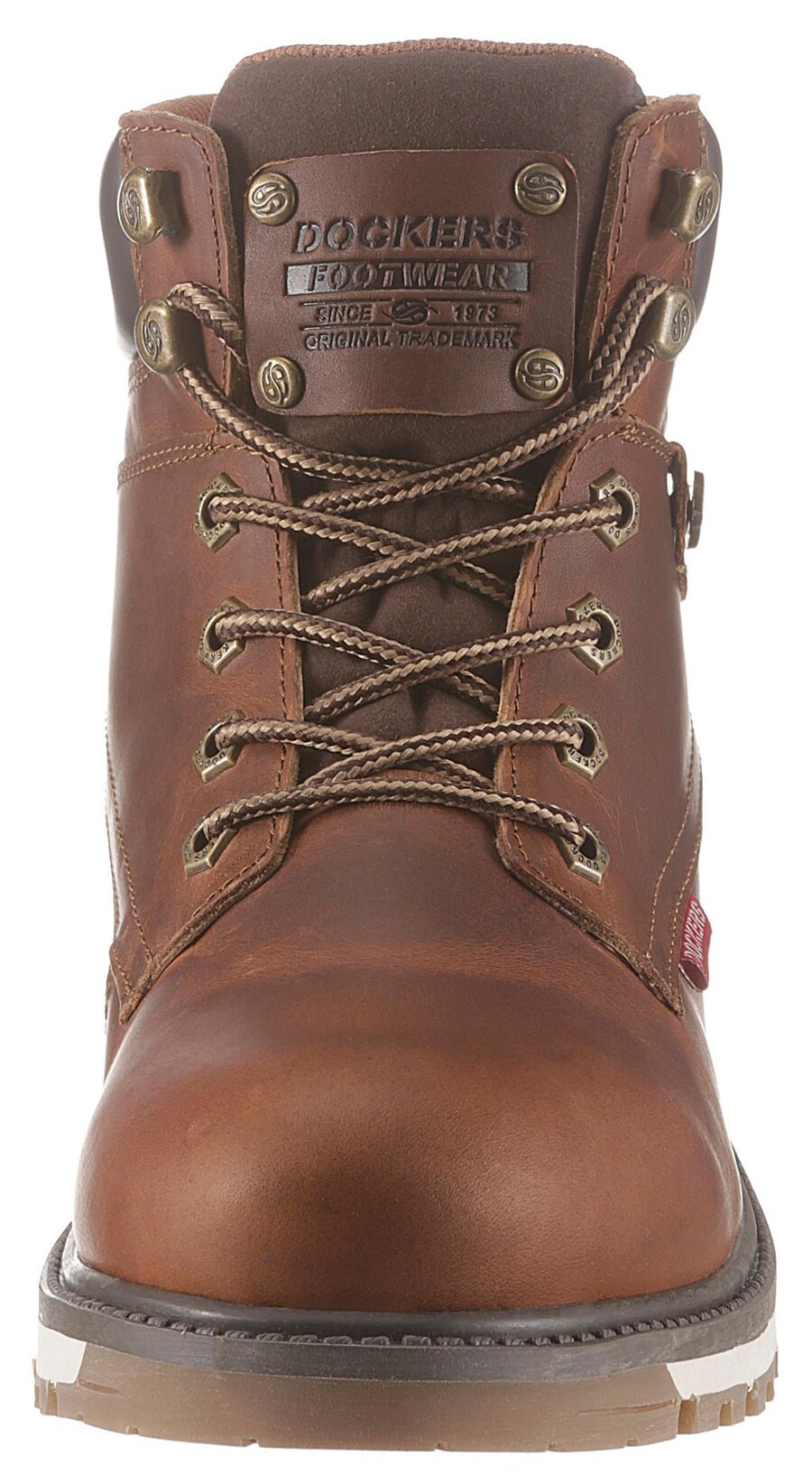 Ботинки на шнуровке Dockers by Gerli Lace-Up Boots, цвет chestnut brown/dark brown — фото 4