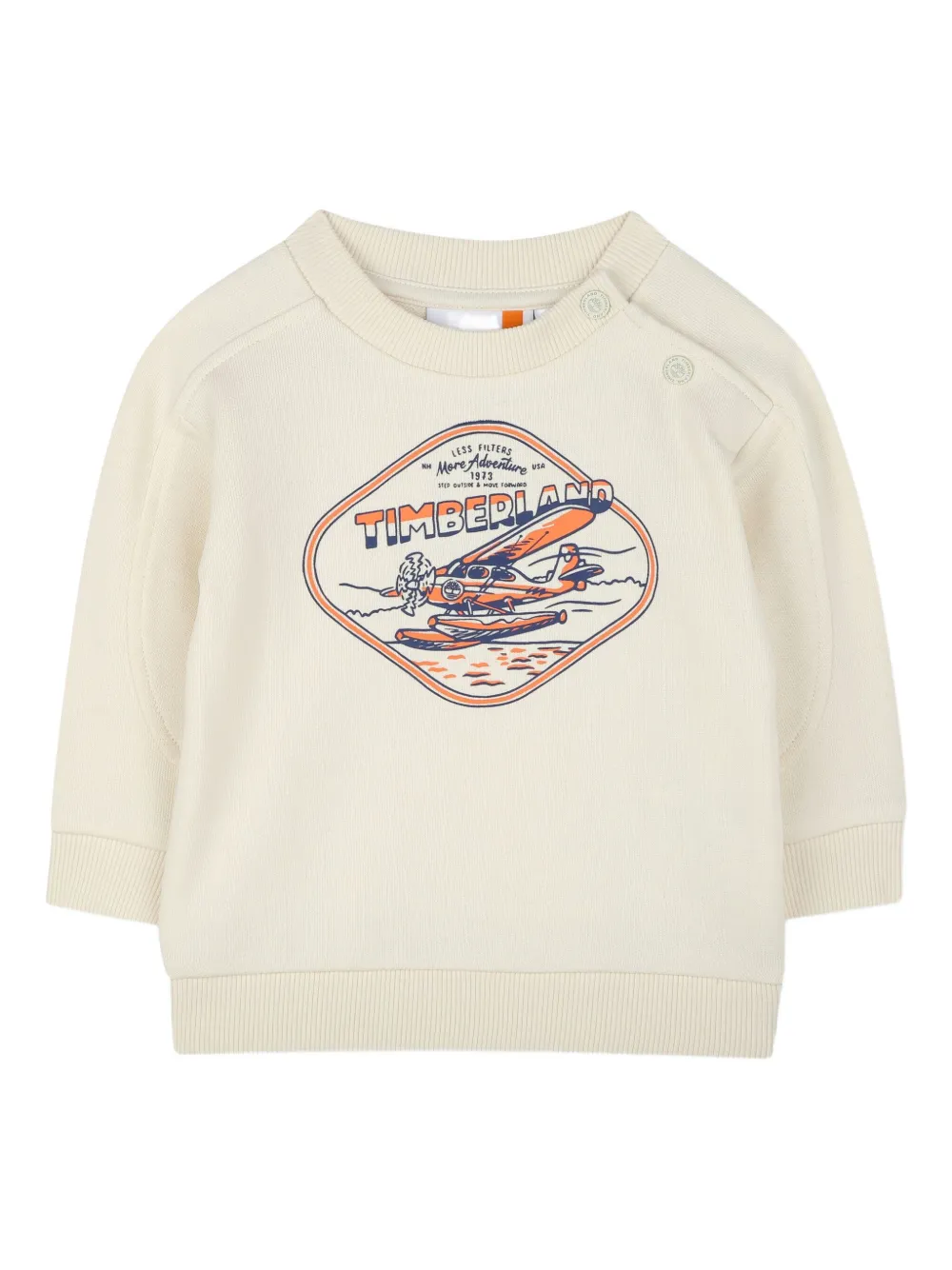 

Толстовка с принтом гидросамолета Timberland Kids, нейтральный