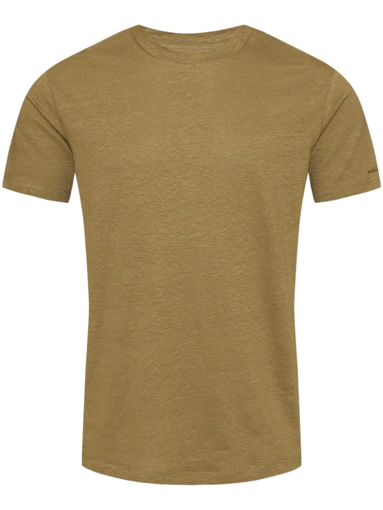 

Orlebar Brown льняная футболка, зеленый