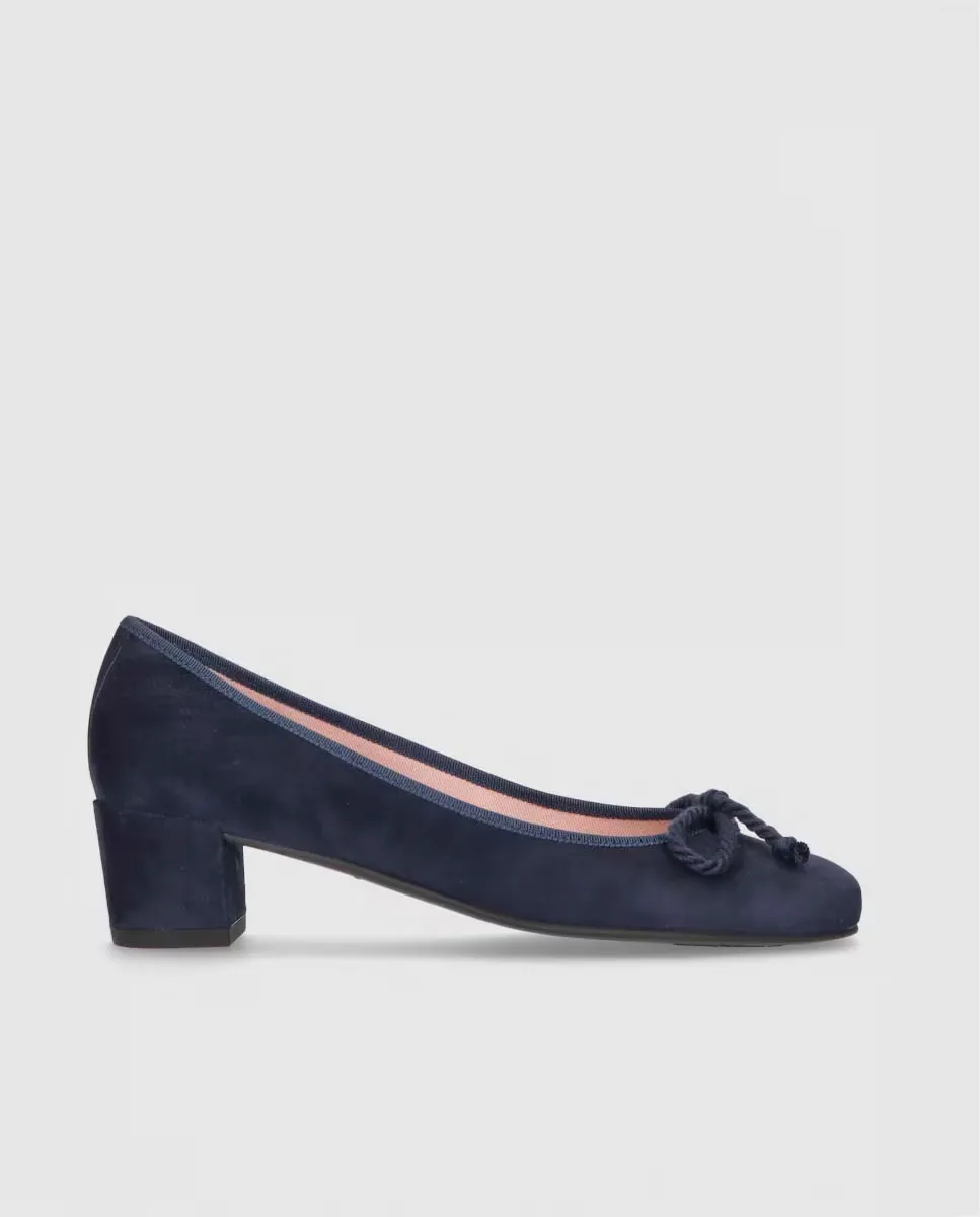 

Женские балетки Joanna из мягкой замши Pretty Ballerinas, темно-синий